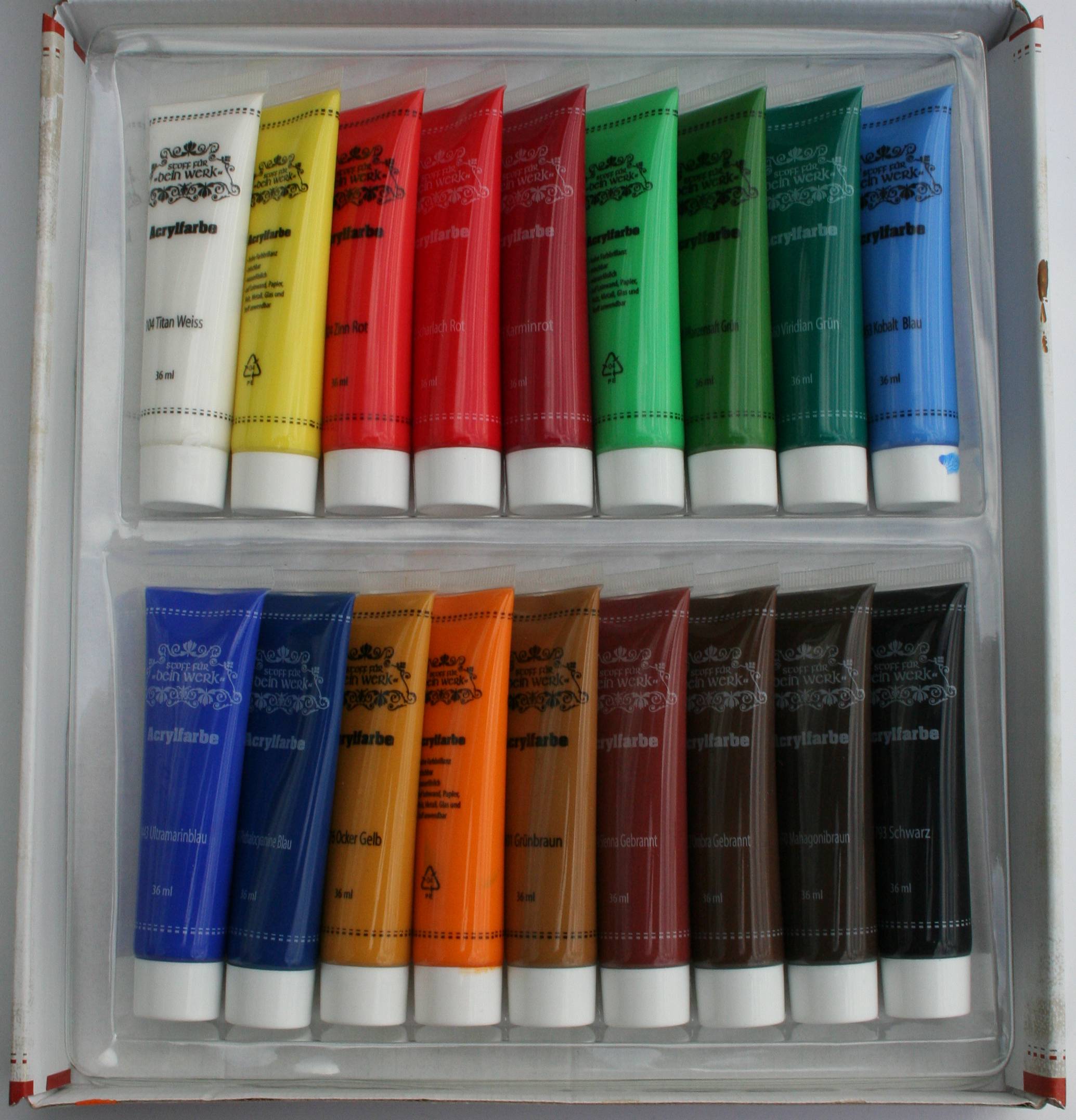 de la peinture acrylique